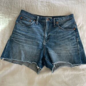 Madewell Denim Shorts High Rise
